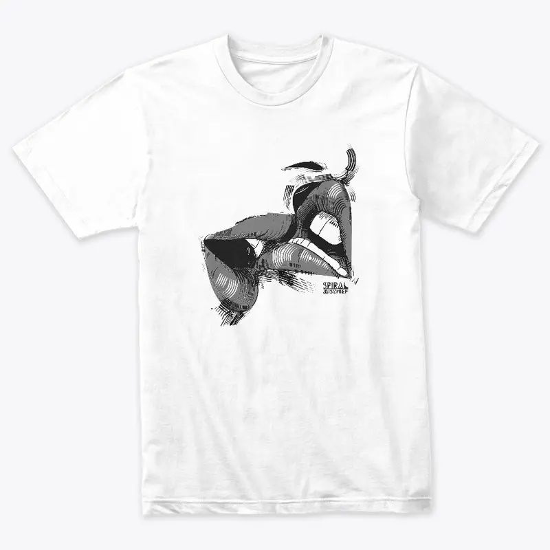 Men's Tri-Blend Lips Shirt